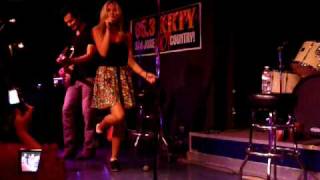 Laura Bell Bundy - Giddy on Up in her tap shoes - KRTY show
