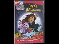Opening To Dora The Explorer Dora S Halloween 2004 DVD
