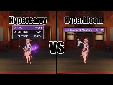 1500 EM VS 5000 ATK - BEST Yae Miko Build - Genshin impact