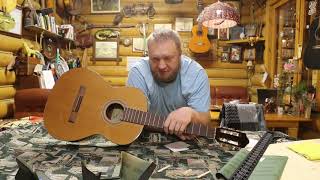 Video thumbnail for Гитара Сremona Strunal Classic Guitar Model 4855. Доработка фабричной гитары. by Тимин Илья