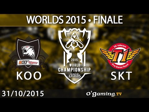 SK Telecom T1 vs Koo Tigers - World Championship 2015 - Finale - 31/10/15