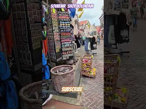 Authentic Souvenir Shop in Volendam: Dutch Gifts & Keepsakes #shorts #gifts #volendam