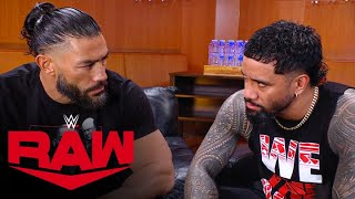 Roman Reigns tells Jey Uso he loves him: Raw March