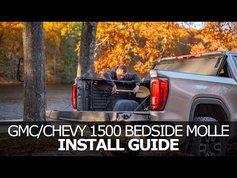 2019+ GMC Sierra/Chevy Silverado 1500 Bedside MOLLE Install Guide // BuiltRight Industries