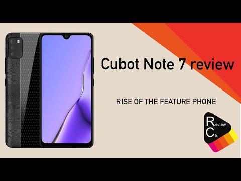 Cubot Note 7 review - the rise of the feature phone