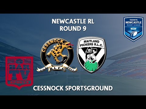 2018 Newcastle RL 1st Grade Round 9 - Cessnock Goannas v Maitland Pickers