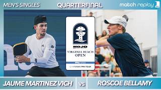 Jaume Martinez Vich vs Roscoe Bellamy at the PPA Virginia Beach Open | Quarterfi