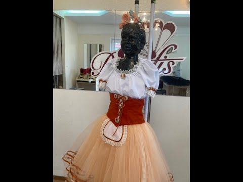 Костюм крестьянки - pas de deux 1 акт P 0506A - video 5