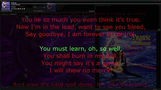 Yngwie Malmsteen – No Mercy • song with karaoke/synchronized lyrics