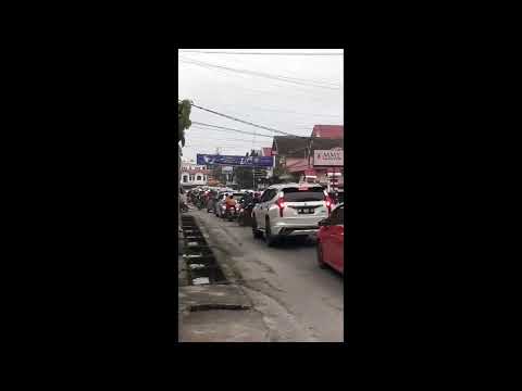 LIVE  MACET PANJANG DI JALAN LEMBAGA PERMASYARAKATAN KOTA PEKANBARU