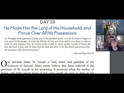 Day 33 of 33 Our Spiritual Father St. Joseph is Lord, Chief, & Guardian of the Treasures of Heaven