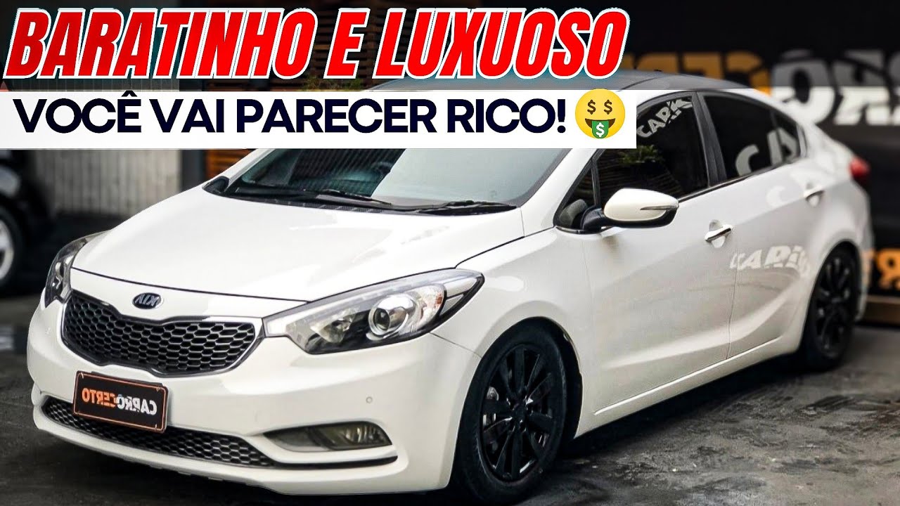 5 carros LUXUOSOS e BARATOS | parecem CAROS para sair do COMUM🔥