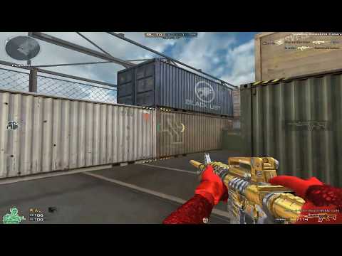 M4A1-S-Born Beast-Noble Gold Cross Fire