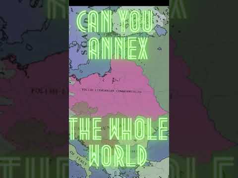 Can You Annex the Whole World in Victoria 2?