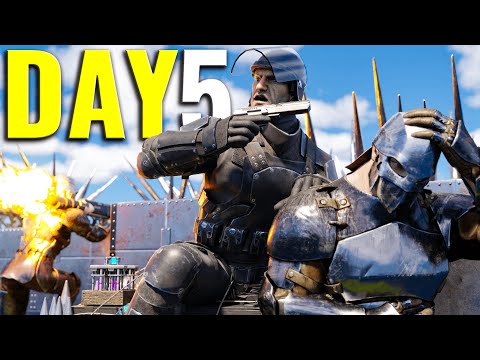 SOLO Defending My Modded ICE CAVE | INX DUOS - ARK PvP