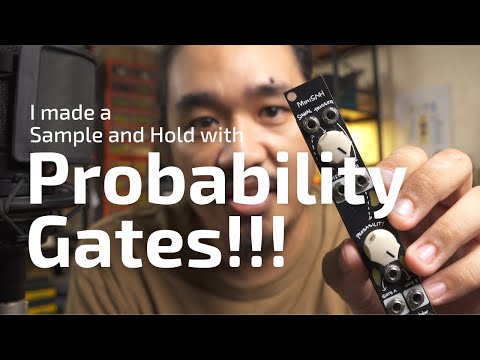 MiniSNH - My completely analog sample-and-hold module with probability gates