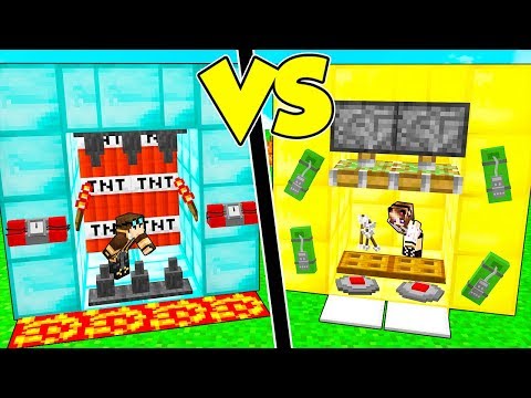 CASA TRAPPOLA DI LYON contro CASA TRAPPOLA DI ANNA su MINECRAFT!