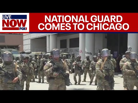 Video | LIVE: National Guard Chicago Major Protests Underway in the City | LiveNOW from FOX