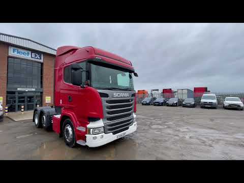 SCANIA R450 (SCR) *EURO 6* HIGHLINE 6X2 TRACTOR UNIT 2014 - EY64 CKF