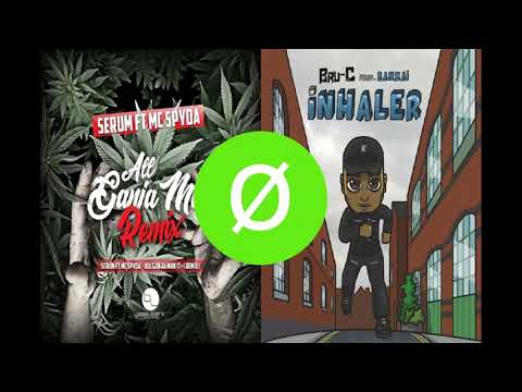 Serum, MC Spyda, T_I, Bru-C - Inhale All The Ganja Man | BRØGEL mash-up