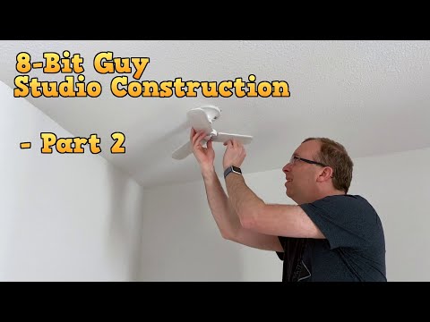 8-Bit Guy Studio Construction - Part 2
