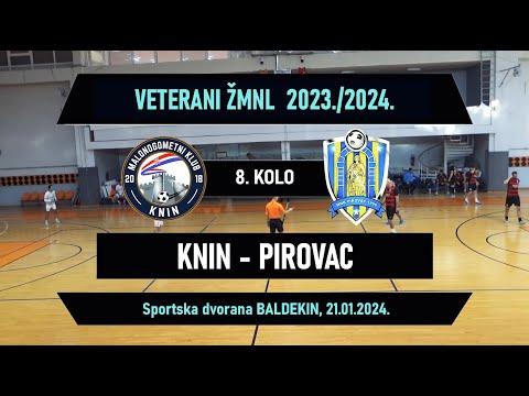 VETERANI ŽMNL: KNIN - PIROVAC  2:0, 21.01.2024.