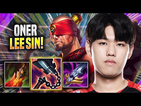 ONER IS SO CRAZY WITH LEE SIN! - T1 Oner Plays Lee Sin JUNGLE vs Viego! | Season 2022