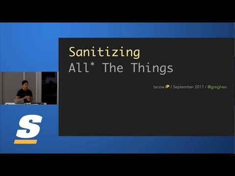 Greg Heo – Sanitizing All* the Things
