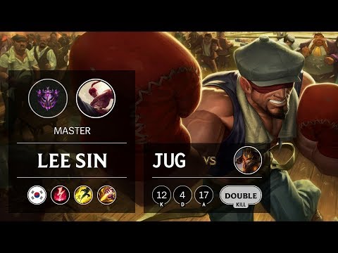 Lee Sin Jungle vs Jarvan IV - KR Master Patch 9.13