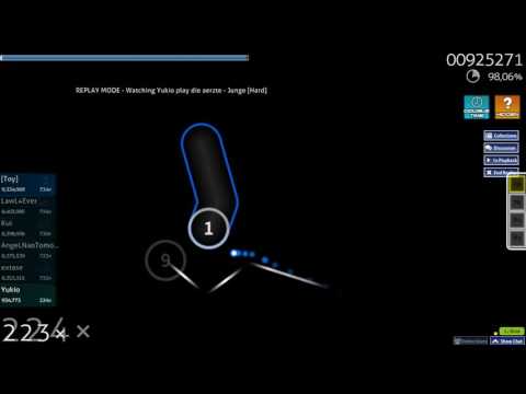 osu! die aerzte - Junge [Hard] + HDDT 317 BPM FC