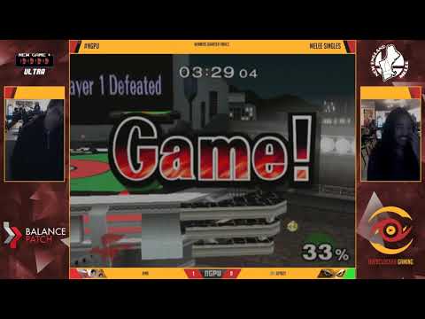 NGPU 51 SSBM - rime (Peach) vs. DBJ | Joyboy (Fox) - Melee WSF