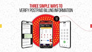 Three Simple Ways to Verify Postpaid Billing Information