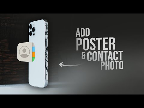 How to Add Poster and Contact Photo on iPhone (tutorial)