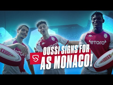 Oussi becomes an AS Monaco player!? ⚽️😂 | Training ground challenge feat. Embolo & More! | SOCIOS