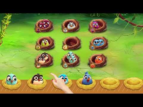 Cloud Bird Match: Puzzle Game Video