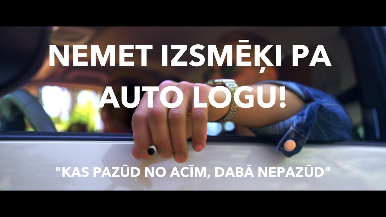 Izmest izsmēķi pa auto logu ir tas pats, kas izmest ceļmalā plastmasas maisu ar ķīmiskiem atkritumiem