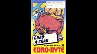 Commodore 64 Tape Loader Euro Byte Grab A Crab 1983