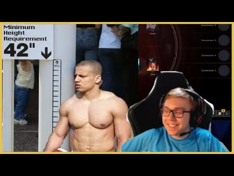 Thebausffs ROAST TYLER1 About His Height.... | League of Legends Clip