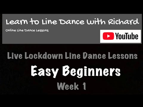 Live Lockdown Line Dance Lessons - Week 1 - Easy Beginners - 28/4/20