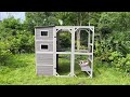 Aivituvin AIR54 Outdoor Cat Enclosure Large Pet Enclosure