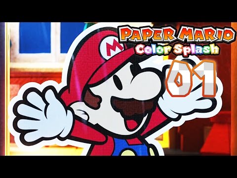 Paper Mario: Color Splash - Part 1: The Unfolding Mystery!