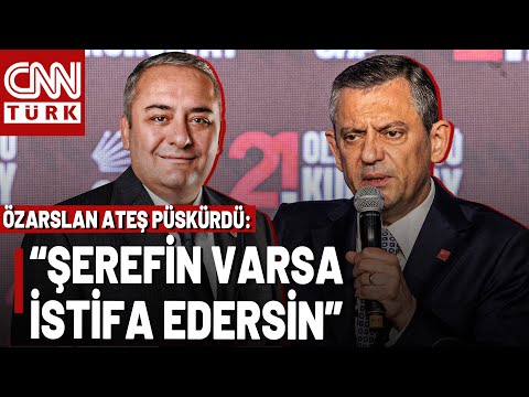 Resigning Keçiören Mayor Mesut Özarslan: "Özel even included my mother and father in his messages."