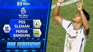 Hasil Pertandingan PSS Sleman VS Persib Bandung BRI Liga 1 2022 2023 Mp4 3GP & Mp3