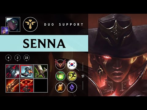 Senna Support vs Nautilus - KR Grandmaster Patch 25.22