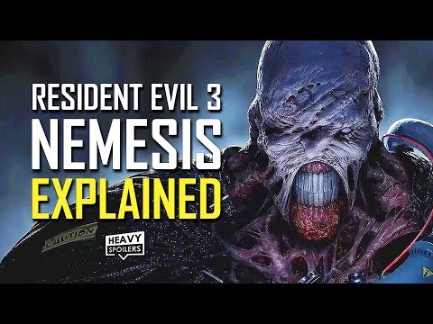 RESIDENT EVIL 3: The Nemesis Explained | Full Monster Breakdown, Origins Appearances & More
