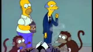 Mr&#39;s Burns writer monkeys