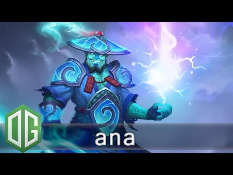 OG.Ana Storm Spirit Gameplay - Ranked Match - OG Dota 2.