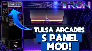 Arcade1Up TRON S Panel Mod! PLUS Tulsa Arcades Giveaway!