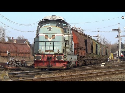 LDH 80 0489-2 in acțiune in gara Valea lui Mihai [12.Februarie.2025.]