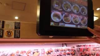 preview picture of video '寿司めいじん別府鶴見店 / Sushi Meijin suhsi étterem Beppu-ban.'